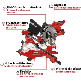 Einhell TE-SM 36/210 ohne Akku
