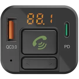 Hama FM Transmitter mit Bluetooth und Freisprechfunktion 00014169