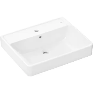 Hansgrohe Xanuia Q 600x480mm, mit Hahnloch/Überlauf, weiß
