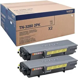 Brother TN-3280 schwarz 2er Pack