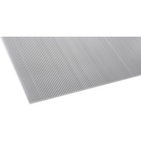 Gutta Polycarbonat-Hohlkammerplatte, transparent, 250x98x0,6 cm