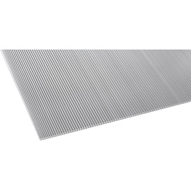 Gutta Polycarbonat-Hohlkammerplatte, transparent, 250x98x0,6 cm