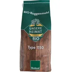 UNSERE HEIMAT Bio Bioland Roggenmehl Type 1150 1,0 kg