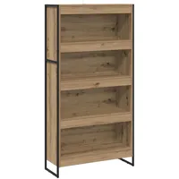 vidaXL Bücherregal 80 x 30 x 155 cm Braun