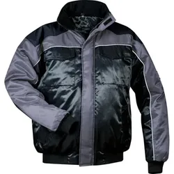 Blouson LENK 20092, grau/schwarz, Größe 5 - grau/schwarz - 5