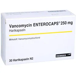 VANCOMYCIN ENTEROCAPS 250 mg Hartkapseln 30 St