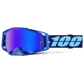 100% Armega Offroad brille Blue Hiper Blue/Mirror