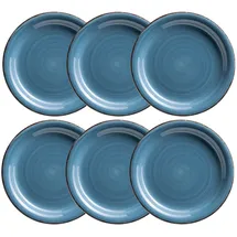 Mäser Dessertteller-Set, Steingut LUMACA