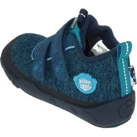 3050-fond of gmbh Affenzahn Bär Klettschuh Blau, - Dunkelblau - 32