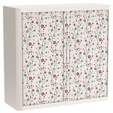 PAPERFLOW easyOffice Garden Factory Rollladenschrank 60292 2 Fachböden 110,0 x 41,5 x 104,0 cm