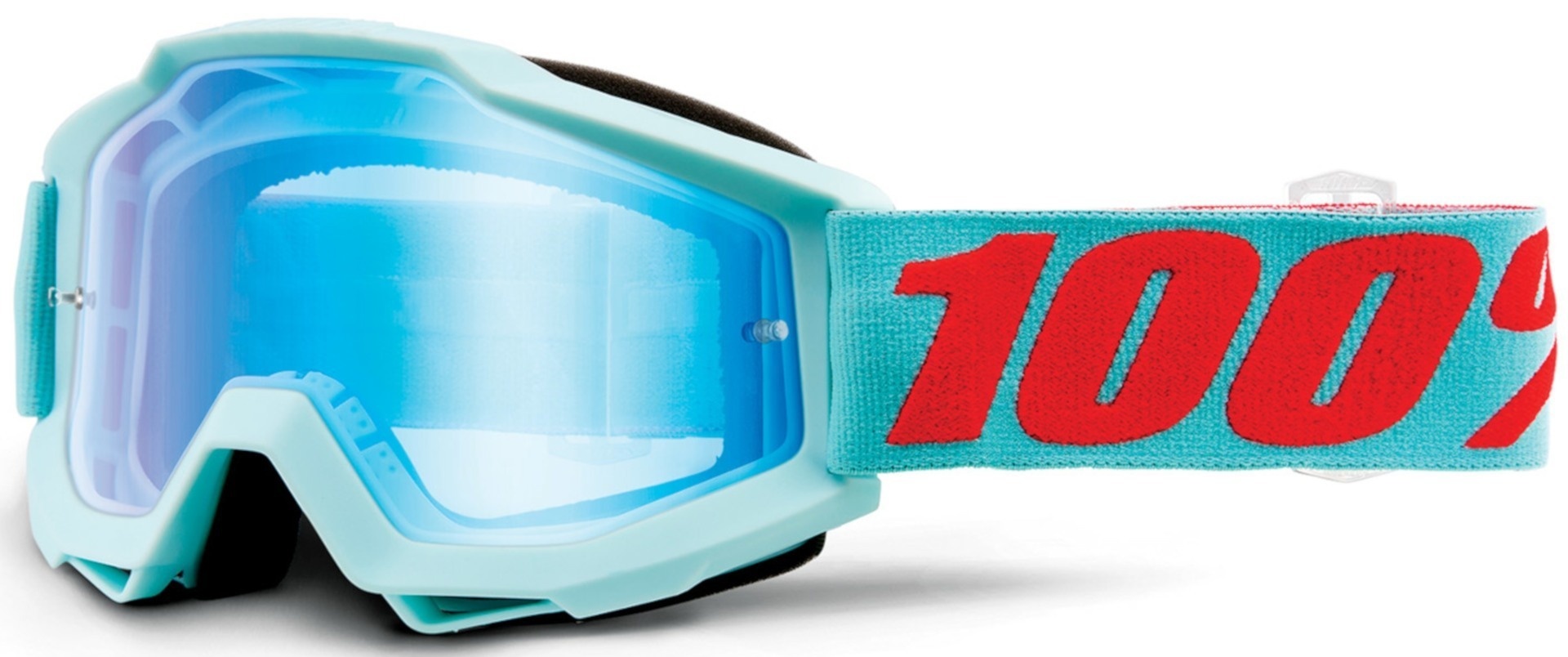 100% Accuri Extra Maldives Motorcross bril, blauw-oranje, Eén maat Voorman