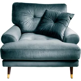 trends by hg »TOKIO« in Microfaser mit hochwertigem Holz/Metallfuß