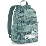 Puma Phase Print Rucksack Small Kinder 01 green moon/mid 90ies