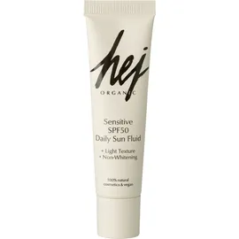 Hej Organic Sensitive Sonnenfluid Creme LSF 50 30 ml