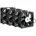 8887290 Lüfter Kühler und Heizkörper PC-Gehäuse 8 cm Schwarz 4 Stück