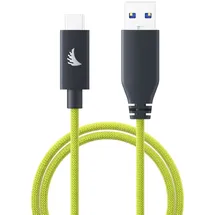 Angelbird USB-A To C 3.2 Solid Flex Cable Lime 32 cm / 1 ft