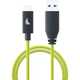 Angelbird USB-A To C 3.2 Solid Flex Cable Lime 32 cm / 1 ft