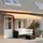 vidaXL Markise Sand 5 x 3 m weiß