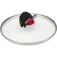 BALLARINI Click & Cook Glasdeckel 28 cm 814F02.28 aus Glas mit einklappbaren Griffen Made in Italy