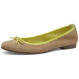 TAMARIS Damen Ballerina in beige - Gr. 40 - 40 EU