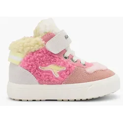 Hoher Sneaker - Damen - rosa