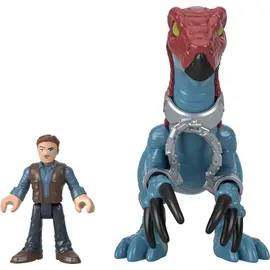 Imaginext Jurassic World Therizinosaurus & Owen Figurenset