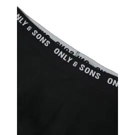 Only&Sons ONSSCOTT Boxershorts schwarz S 8er Pack