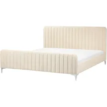 Beliani Lunan 180 x 200 cm Hellbeige