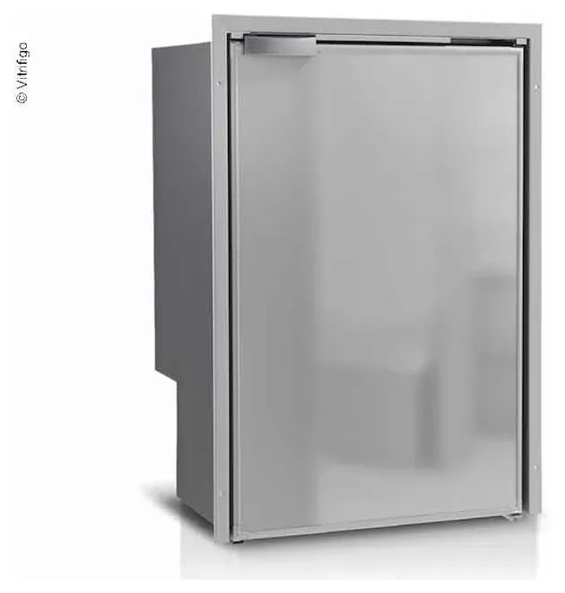 Vitrifrigo Kompressorkühlschrank 51 l + 3,6 l, Grau, 40 W