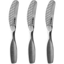 Boska Buttermesser Monaco+ / Streichmesserset Small/Schmiermesser 3er-Set/Edelstahl/Spülmaschinenfest/Für Aufstriche / 13 cm