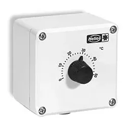 Helios Thermostat L-TME 1, 60201 IP 54, Belastbarkeit 12,0 A, Aufputz