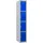Phoenix Spind Locker blau, grau PL1430GBK, 4 Schließfächer 30,0 x 50,0 x 183,0 cm