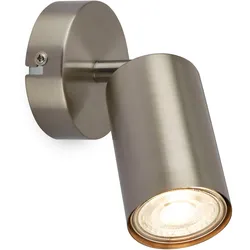 BRILONER LEUCHTEN Wandleuchte "TIB Wandleuchte", silber (silberfarben), Lampen, Wandlampe