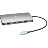 iTEC i-tec USB-C Metal Nano 3x Display Docking Station mit 100W PD