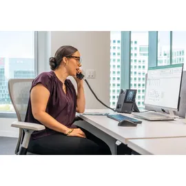Poly CCX 505 Business-Medientelefon für Microsoft Teams, PoE-fähig