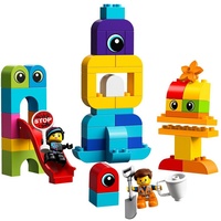 LEGO® Spielbausteine DUPLO 10895 Emmet and Lucy's Visitors from the DUPLO® Planet, (Set, 53 St., Set) bunt