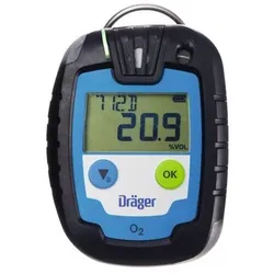 Gaswarngerät Pac 6000 O2, zeitlimitiert, für Sauerstoff, 0 - 25 Vol.-%