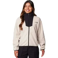 Columbia Sequoia Grove Damen Fleecejacke dark stone black L