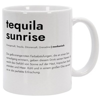 MOTIVISSO Tasse Tequila Sunrise - Definition weiß