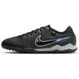 Nike Tiempo Legend 10 Pro Low-Top-Fußballschuh für Turf - Schwarz, 37.5