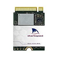 SHARKSPEED SSD 256GB M.2 2230 NVMe PCIe Gen 3.0 x4 interne Solid State Drive, Gaming SSD, Kompatibel mit Steam Deck Surface Ultrabook (256GB, M.2 2230 PCIe)