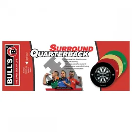 BULL'S Quarterback Surround - Schwarz/Rot