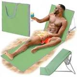 Faltbare Garten-Strandliege zum Sonnenbaden, Tasche für den Strand, leichte