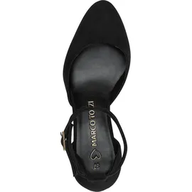 Marco Tozzi Damen Pumps weiches Feel Me Fußbett weiches Innenfutter Spitz, schwarz (Black), 40 EU