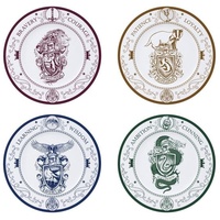 Abysse Deutschland HARRY POTTER - Set of 4 Plates - Hogwarts Houses