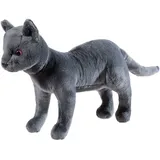 HEUNEC 621169 - Katze Karajan, Schule der magischen Tiere“ 30 cm