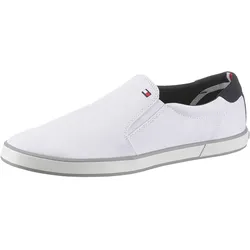 Slip-On Sneaker »ICONIC SLIP ON SNEAKER«, Slipper, Freizeitschuh, Halbschuh mit seitlichen Stretcheinsätzen, Gr. 48, weiß, , 55255641-48