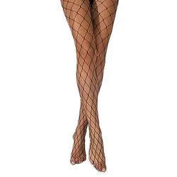 Netzstrumpfhose, grobmaschig, schwarz