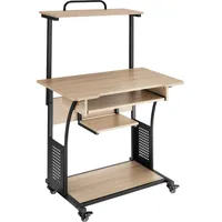 Tectake tectake® Schreibtisch Fife 80x65,5x130,5cm