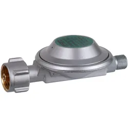 Gas Niederdruckregler CAMPING EN61 - 50mbar - 1kg/h - KLF auf 1/4 Zoll